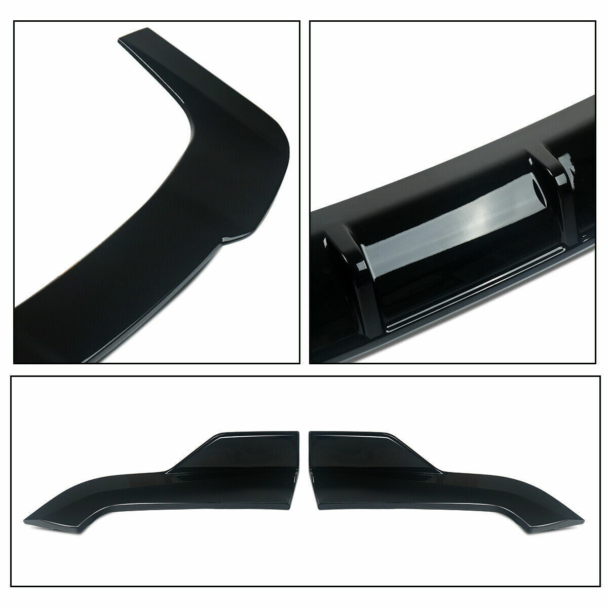 FOR BMW X5 F15 TRANSFORMED BODY KIT BODYKIT REAR DIFFUSER FRONT SPLITTER SPOILER